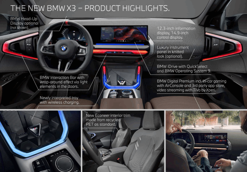 2027 BMW x3 Interior 2