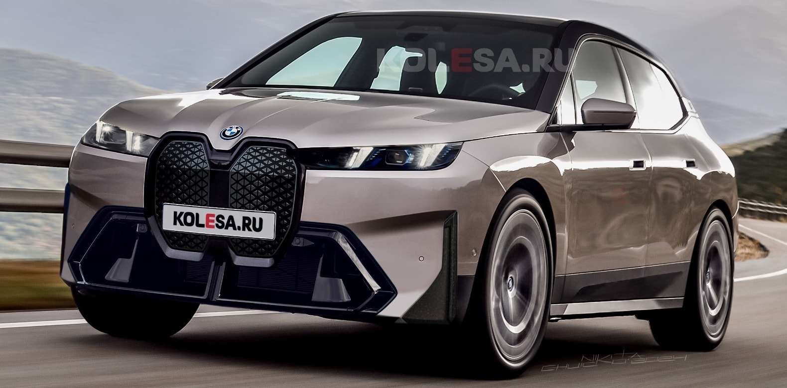 2026 BMW IX M70 Gets Unofficially Rendered Based On The Latest Spies Looks Good Autoevolution