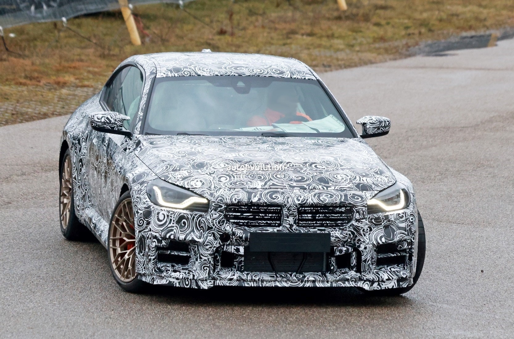 2026 BMW M2 CS Shows More Details In Latest Spy Pics Video Autoevolution