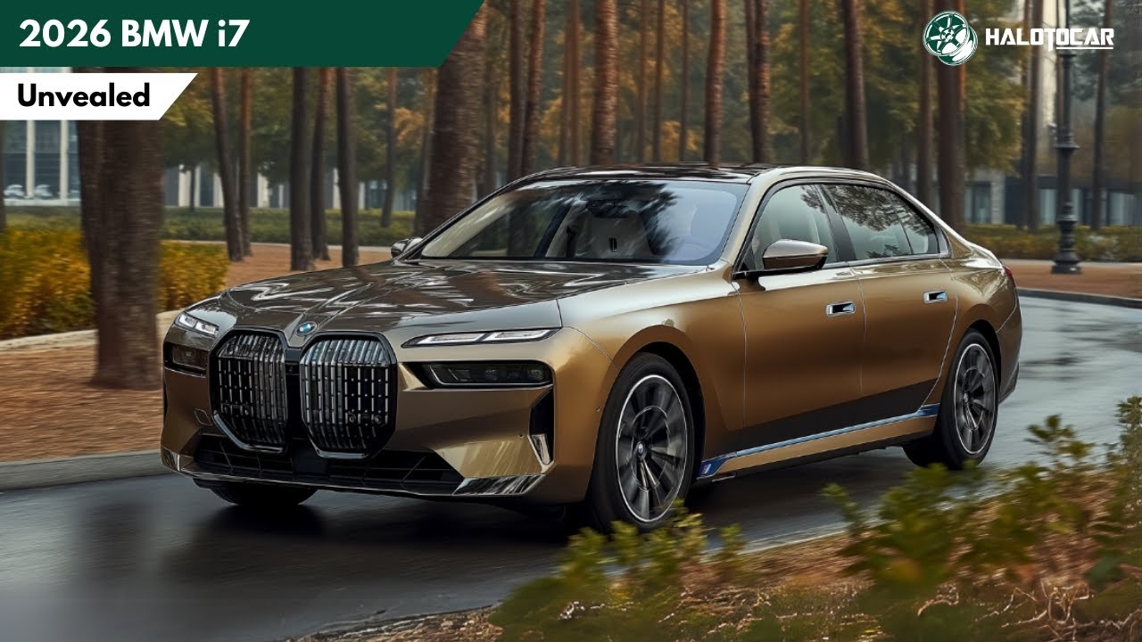 New 2026 BMW I7 Unvealed The Future Of Premium Electric Vehicles YouTube