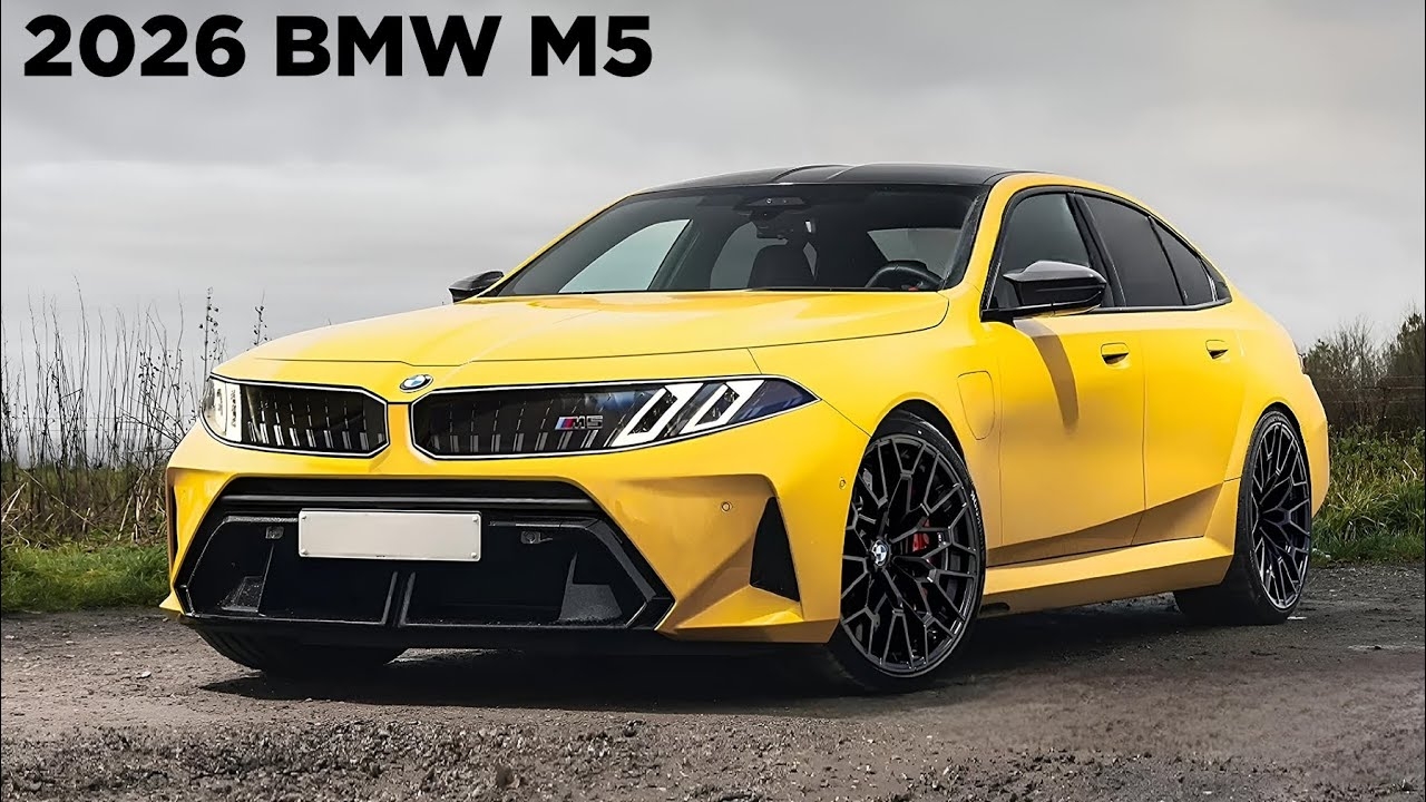 New 2026 BMW M5 Facelift First Look YouTube