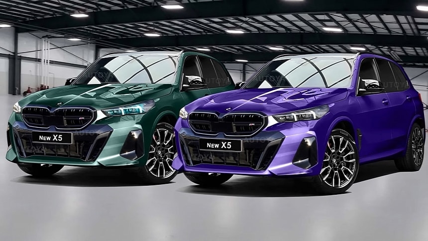 2026 BMW X5 Gets A Second Colorful LCI Life Cycle Impulse A Virtual 