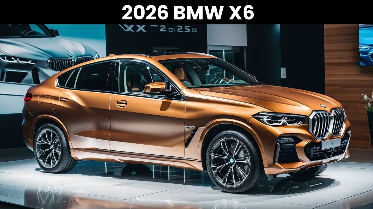 2026 BMW X6 Exterior Design Interior Features Specs Price And 