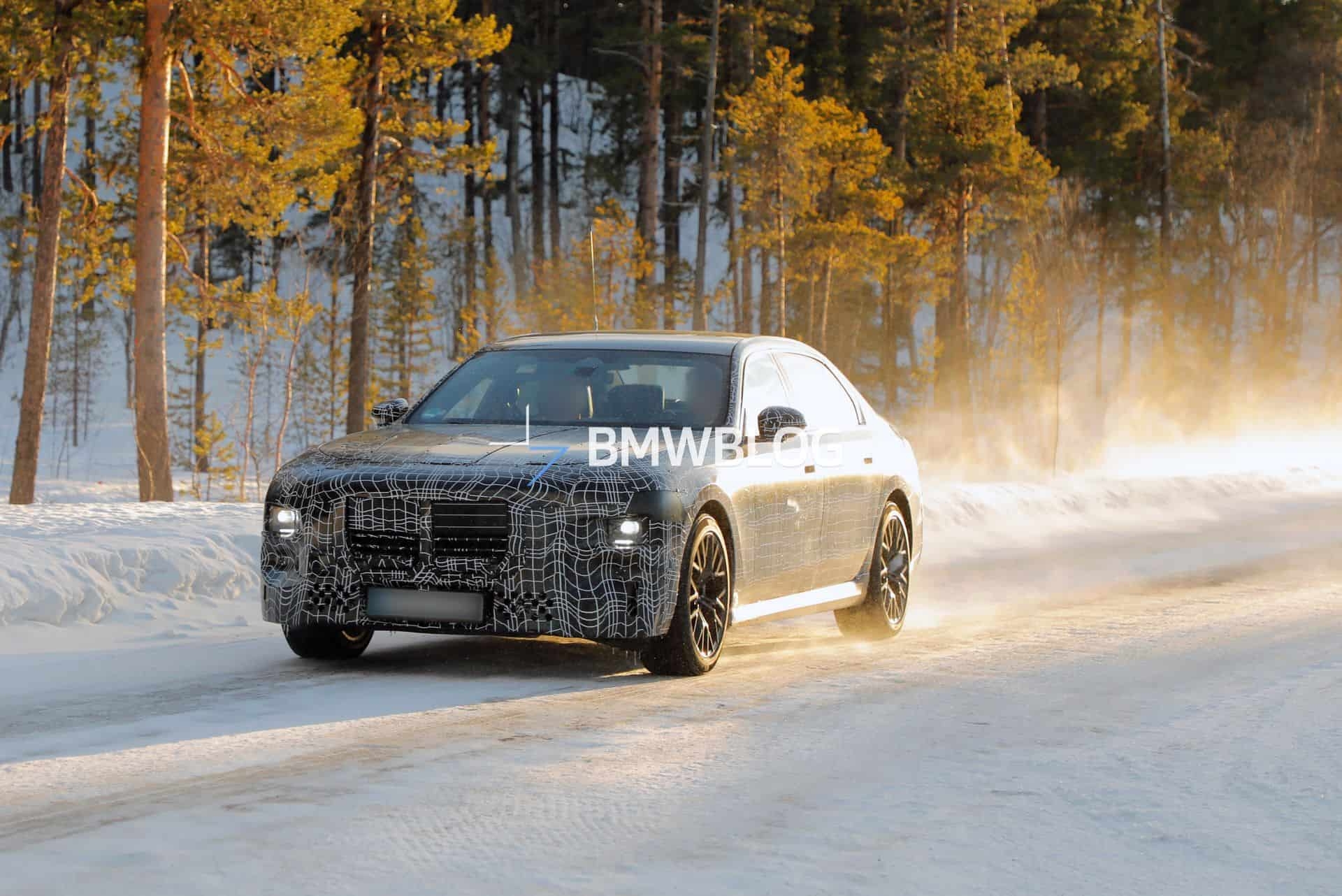 2027 BMW 7 Series Hits The Nurburgring For New Tests Video
