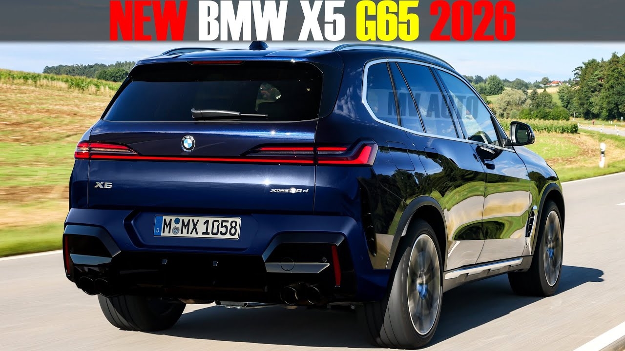 Next Generation BMW X5 G65 2026 New Information YouTube