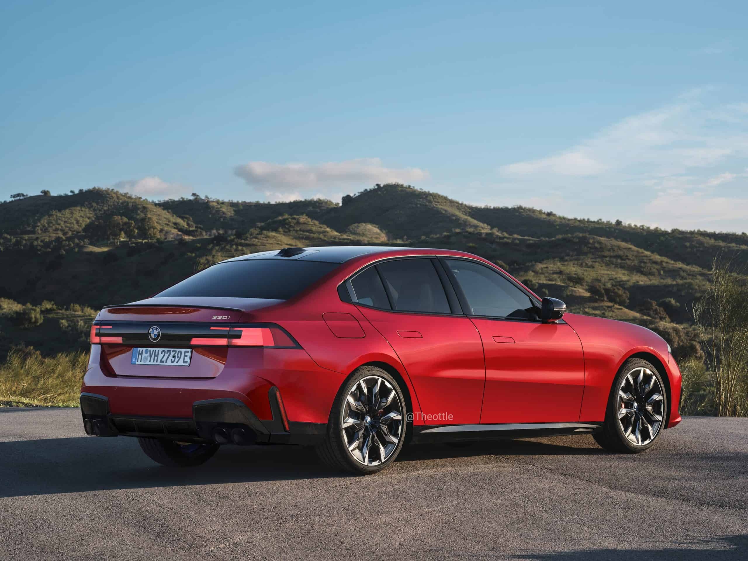 2027 BMW 3 Series Rendered Based On Spy Photos