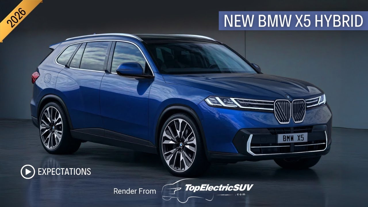 2027 BMW X5 Hybrid And Plug In Hybrid Show Their Digital Faces As We 