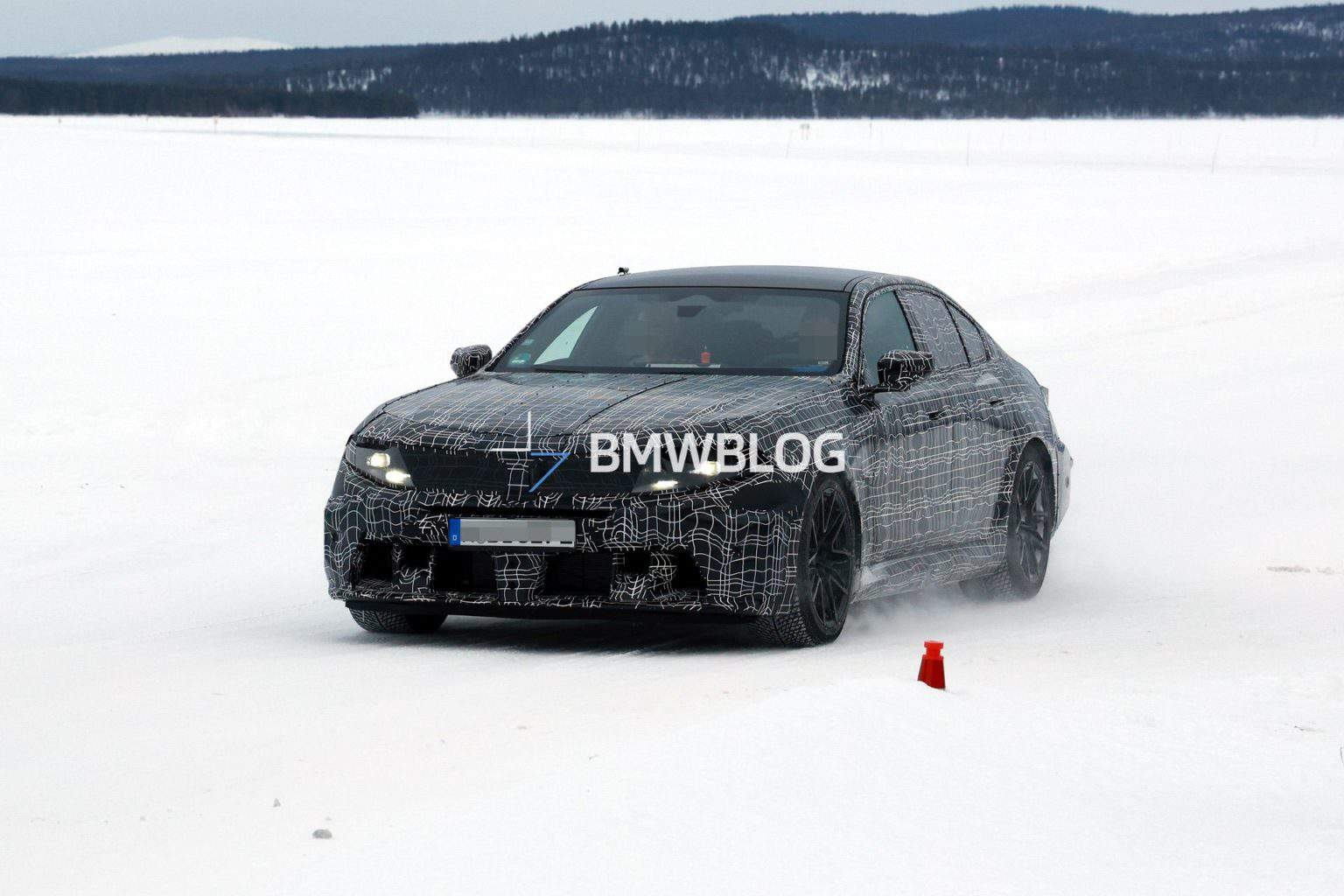 The 2027 BMW M5 Facelift Spotted With Neue Klasse Design